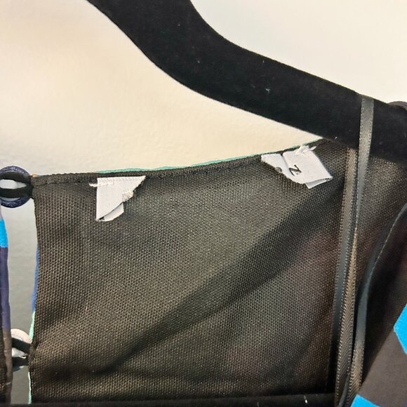 Baltic Born Open Back Floral Black Maxi Dress Bastina Size XL NWOT Flaws - Picture 6 of 10